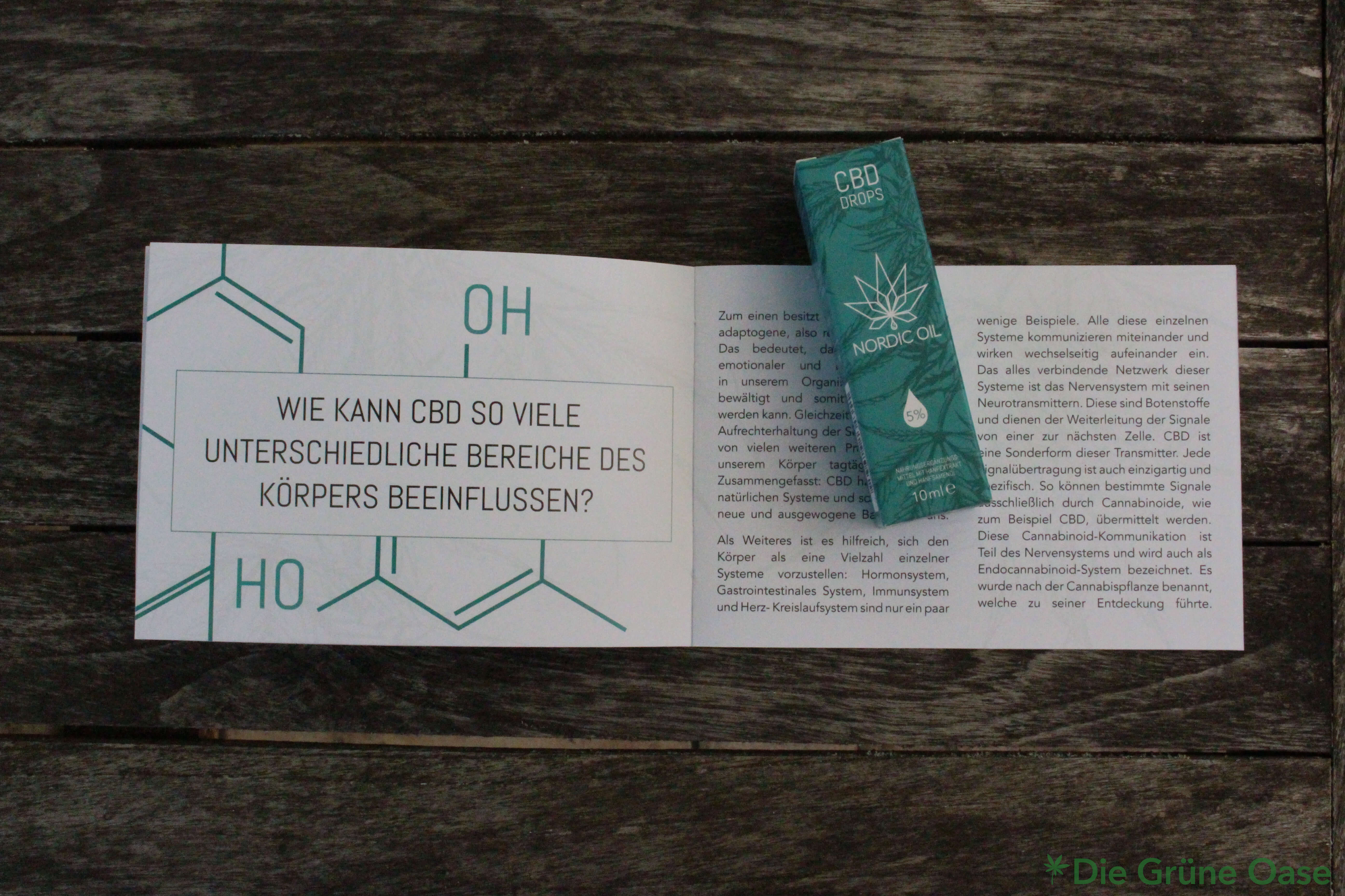 CBD zur Entspannung Nordic Oil